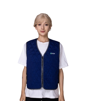 Knitted Weaving Method Hot Environment Water Evaporation Cooling Vest for Outdoor Wear