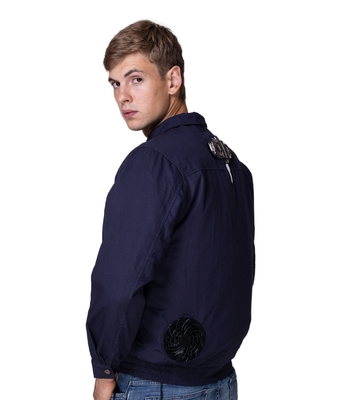 Semiconductor Refrigeration Worsted Fabric Outdoor Work Air-Cooled Cooling Vest Jacket