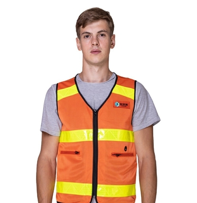 Geological Exploration Water Circulation Cooling Vest Reflective Safety Vest Summer Cooling Air Conditioning Suit