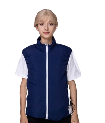 Outdoor Work Cooling Vest with Fan and Breathable Quick-drying Polyester Fabric