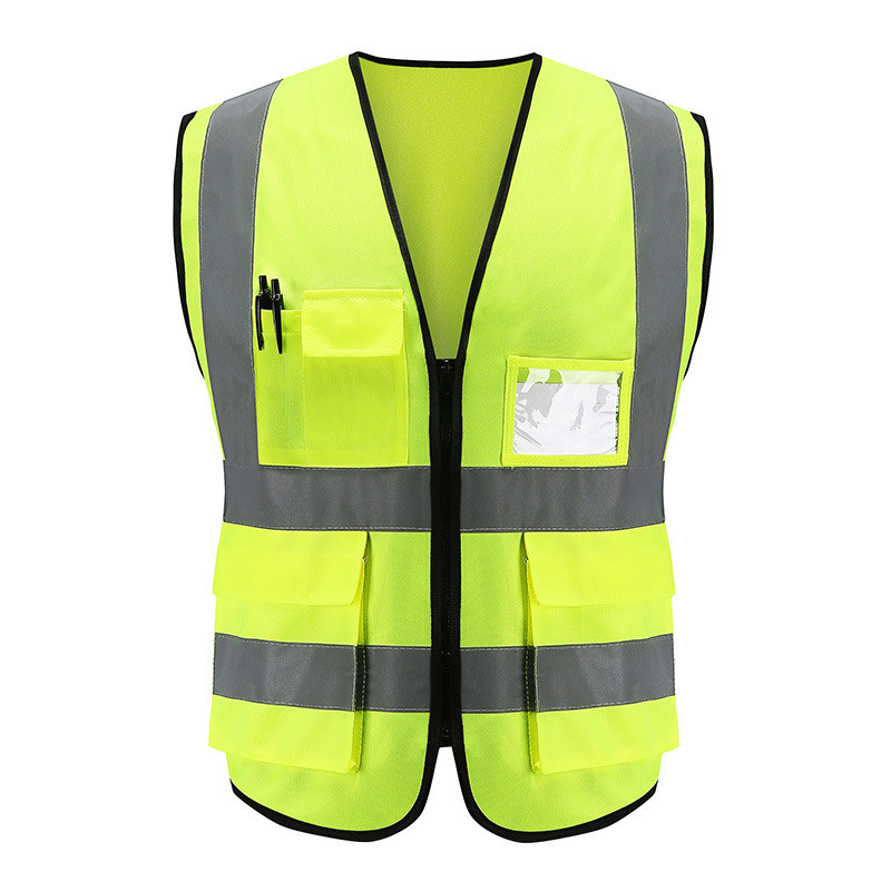 Customized Men's Reflective Jacket Soft shell Work wear Coat for Outdoor Safety Apparel