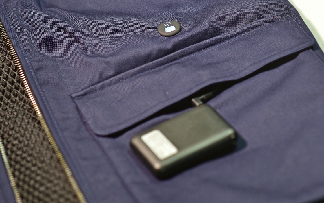 Stay Cool and Stylish in Foundry Workshop with Smart Casual Style Refrigeration Vest