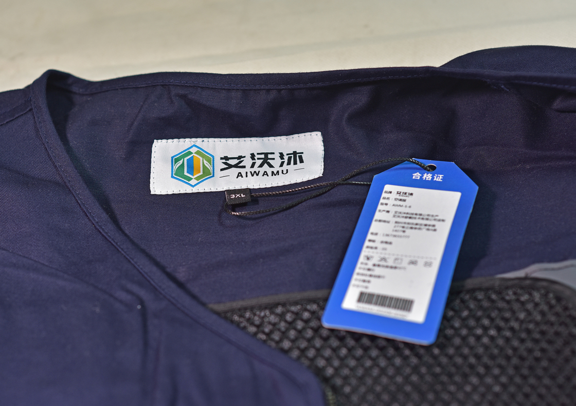 Unisex Cooling Vest Stay Cool and Focused in Hot Environments in Molding Boiler Room