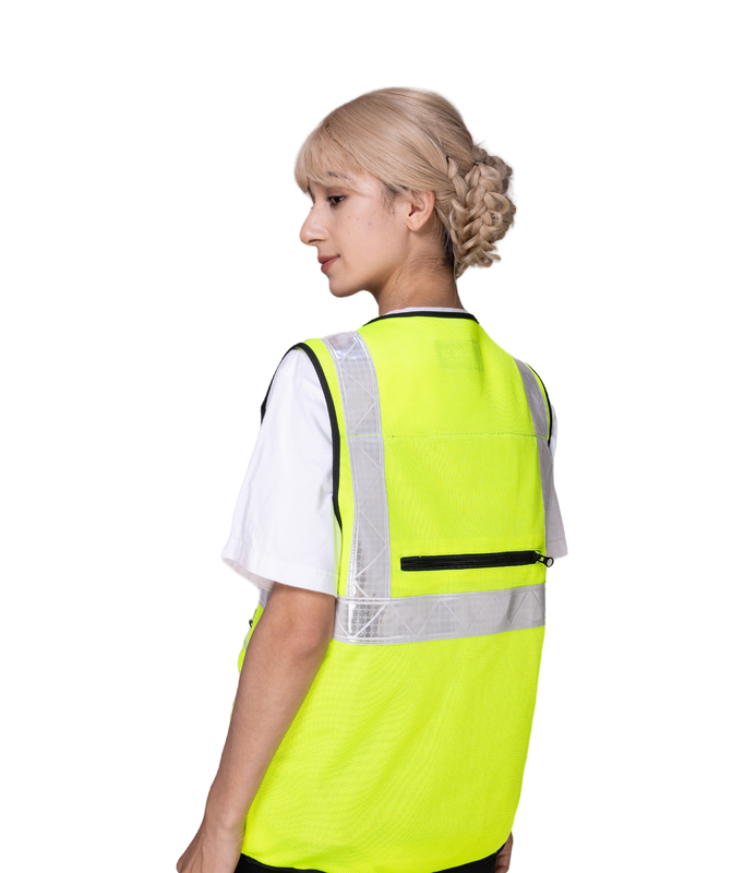Unisex Outdoor Cooling Vest for Airport Ground Service 100% Polyester Shell Material