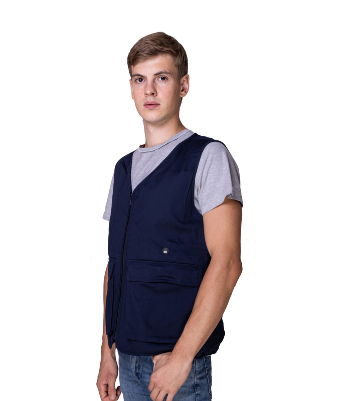 Nonwoven Weaving Method DOT Pattern Type Cooling Vest for Molding Boiler Room Design