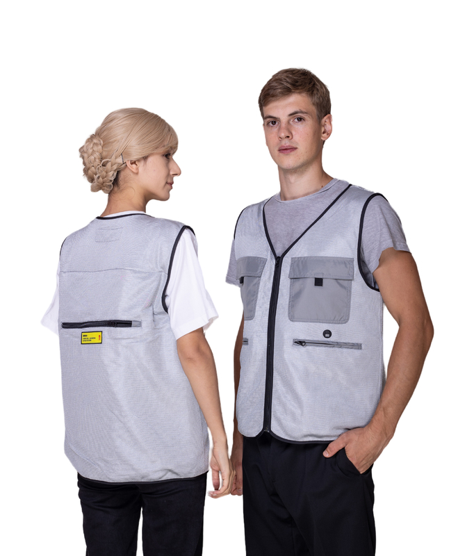 Regular Clothing Length Cooling Vest for Summer Outdoor Fishing OEM Accepted