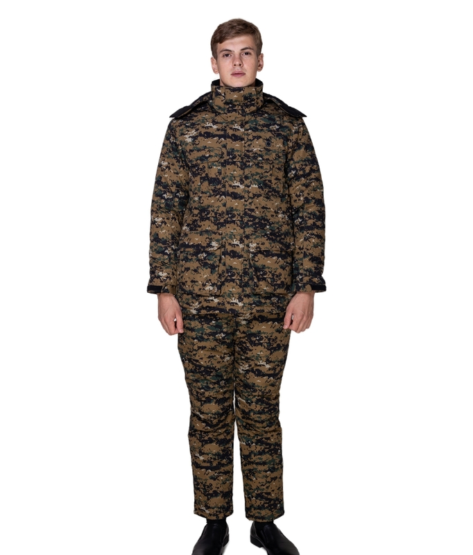 2023 Outdoor Work Winter Heating Cotton Suit Set with Zipper Closure and Regular Fit