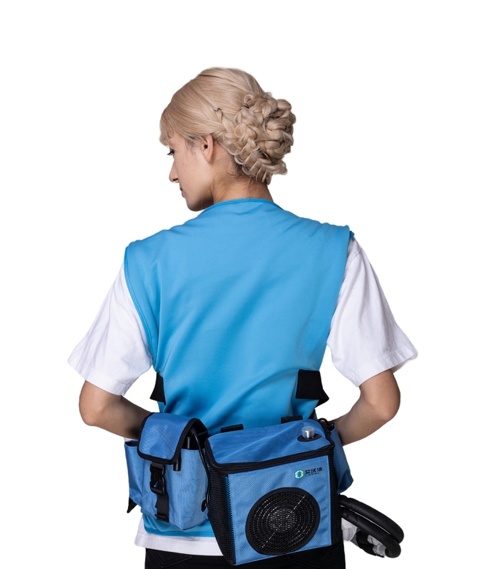 Stay Cool in Summer with Breathable Water Cooled Vest and Micro Compressor Technology