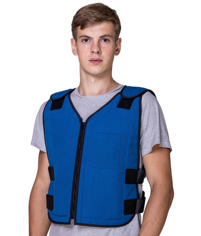 Customizes Outdoor Work Cooling Vest with Phase Change Material Fully Washable and WASHED