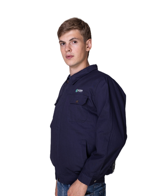 Semiconductor Fan Cooling Vest Jacket for Outdoor Work Regular Length and Low Noise