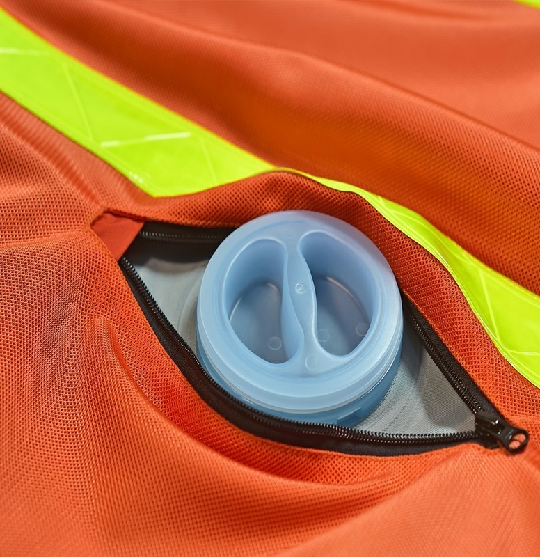 Outdoor Geological Exploration Water Circulation Cooling Vest with Reflective Safety