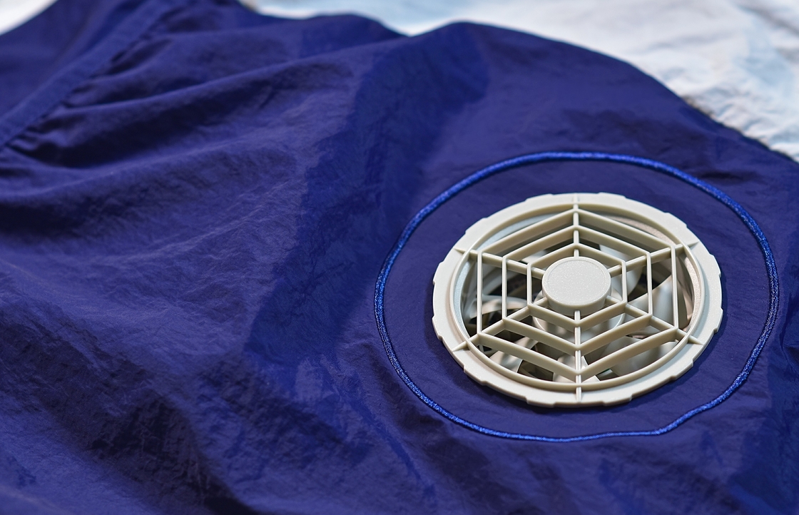 Outdoor Work Cooling Vest with Fan and Breathable Quick-drying Polyester Fabric