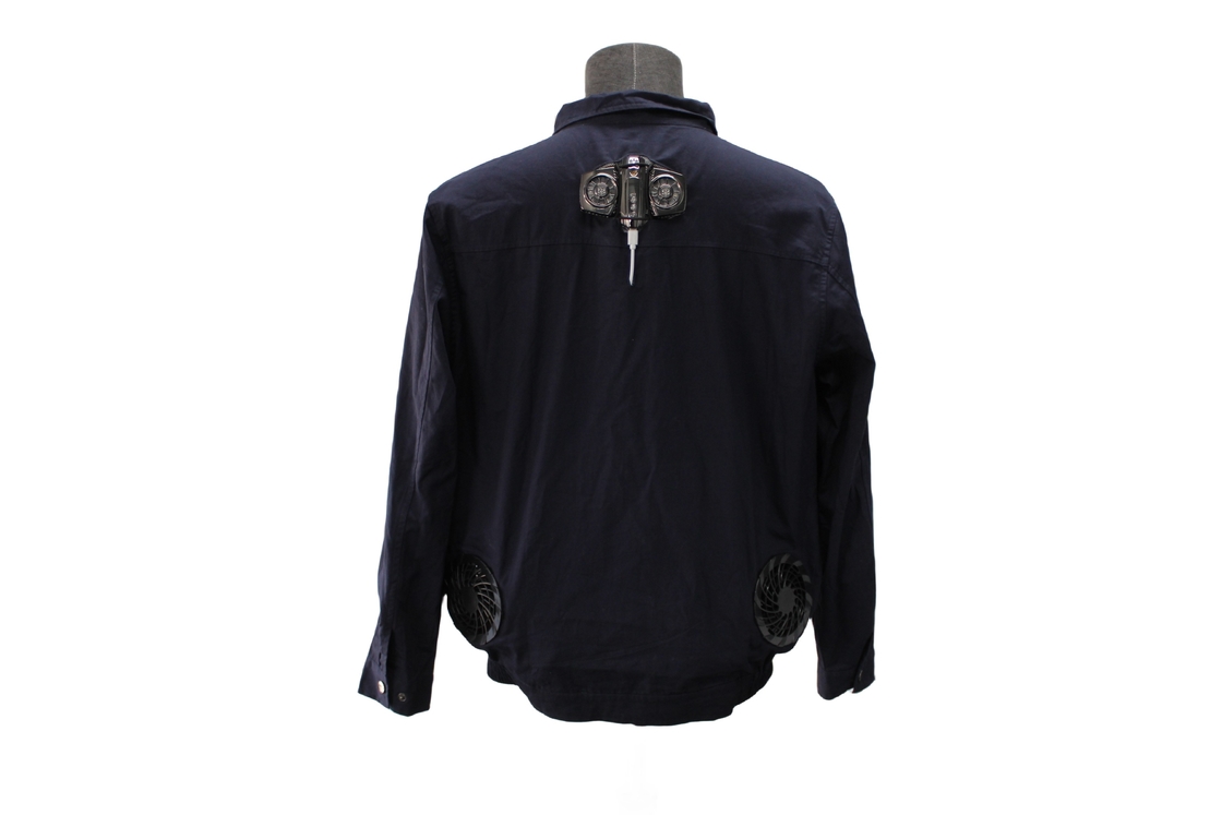 Cooling and Needle Detection Efficiency Fan Air Conditioning Suit with Semiconductor