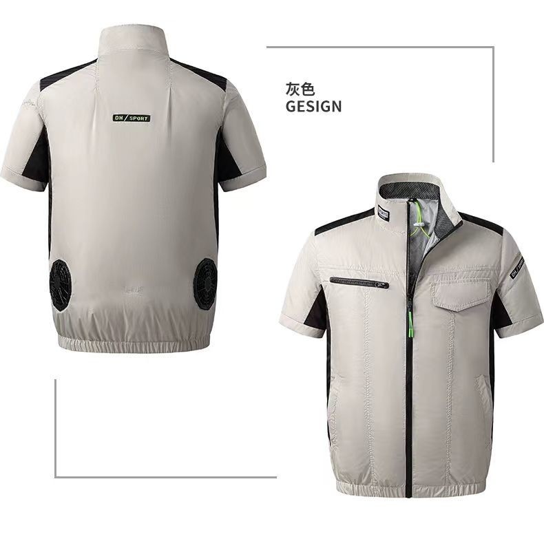 Causal Wear Summer Cooling And Air Conditioning Clothing With Fan TP50 Sun Protection