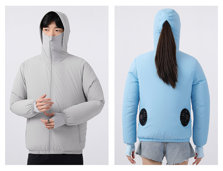 Causal Wear Summer Cooling And Air Conditioning Clothing With Fan TP50 Sun Protection