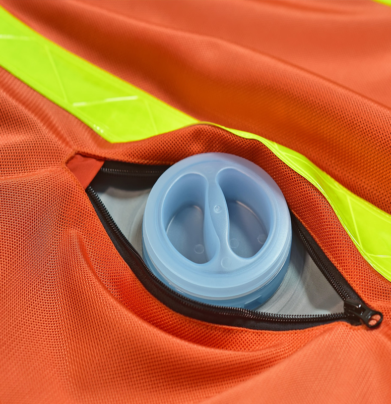 Stay Cool and Visible with Our Safety Vest Featuring TPU Wear-resistant Mesh Fabric