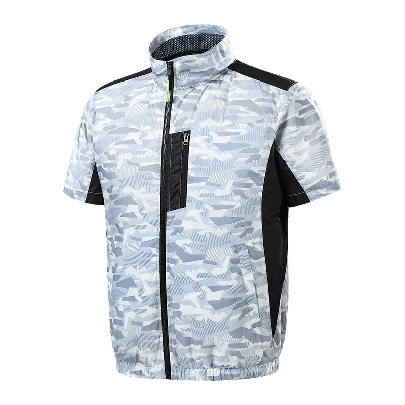Summer Cooling And Air Conditioning Causal Wear TP50 Sun Protection Fan Clothing With Fan