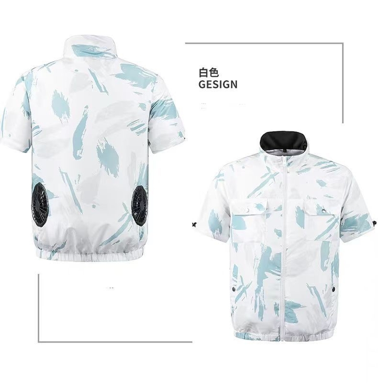 Summer Cooling And Air Conditioning Causal Wear TP50 Sun Protection Fan Clothing With Fan